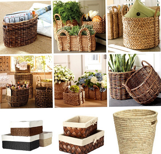 a beautiful picture of wicker baskets for the family Домострой