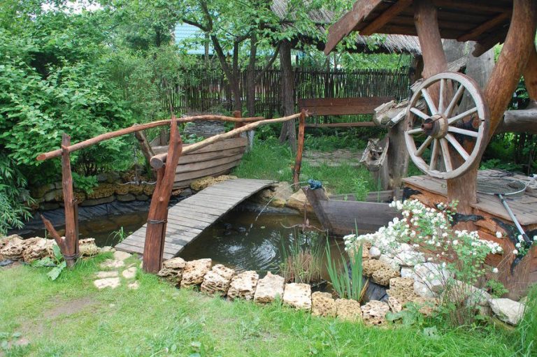Дизайн деревенского участка своими руками 834
