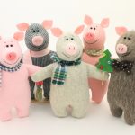Новогодние сувениры к 2019 году Свиньи