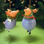 Оригинальный новогодний декор своими руками к 2019 году Свиньи