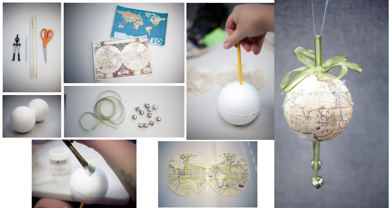 Создаем оригинальные новогодние шары своими руками к 2019 году