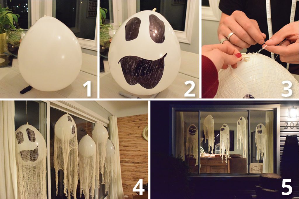 Как сделать украшение на Хэллоуин своими руками
