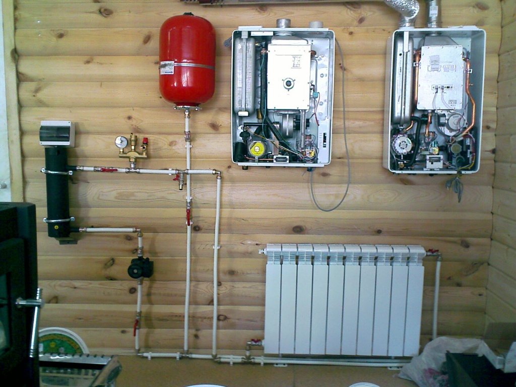 Монтаж системы отопления на электрических котлах