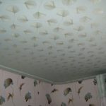 Фото 4: Натяжные потолки из тканевой фактуры