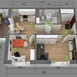 Классные варианты дизайна однокомнатной квартиры 40 кв. м.