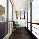 Примеры дизайна интерьера для современного балкона