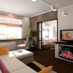 Варианты стильного и недорогого интерьера для однокомнатной квартиры