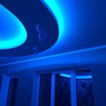Разновидности конструкций для подсветки потолка светодиодной лентой