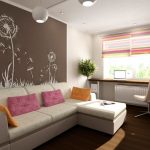 Варианты стильного и недорогого интерьера для однокомнатной квартиры
