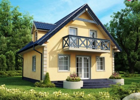 Проекты домов из пеноблоков