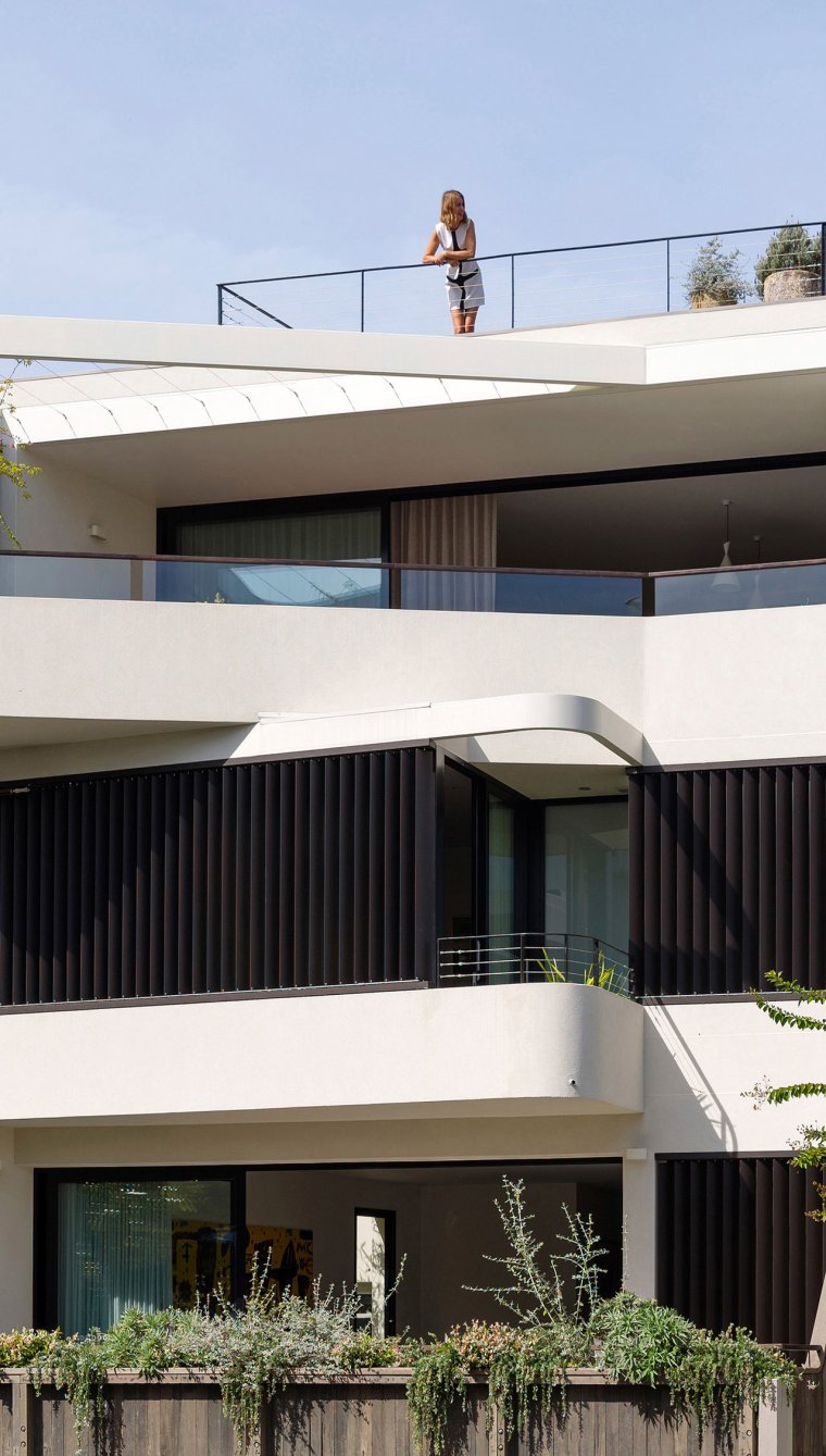 Проект дуплекса в центре города от Luigi Rosselli Architects