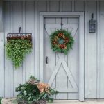 Фото 58: Рождественский венок на двери