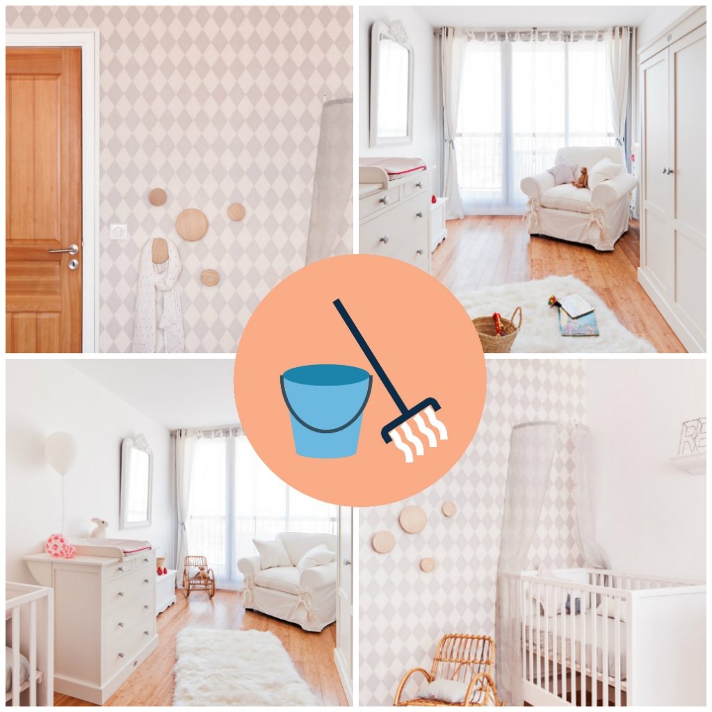 Чистота в комнате для новрождённого