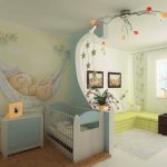 Фото 50: Зонирование комнаты для новорождённого перегородкой
