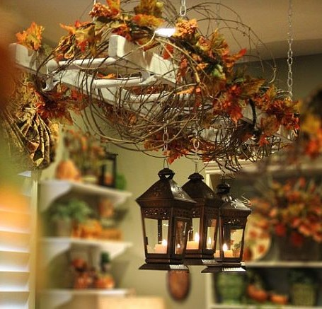 Осенний декор для дома фото