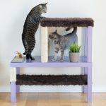 Фото 80: Комплекс для кошки из двух столиков