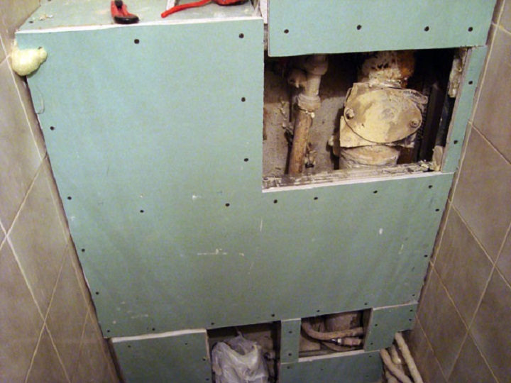 Короба для стояков, горизонтальных магистралей обеспечивают максировку инженерных систем