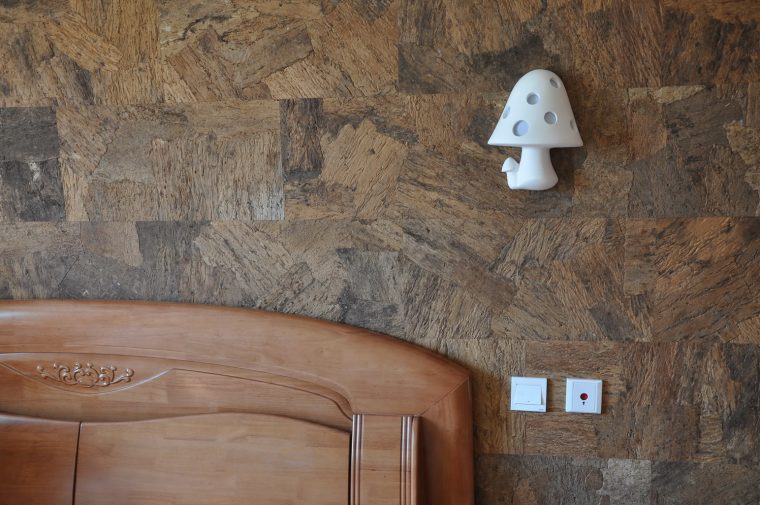 Фото 46: Отделка стен пробкой