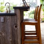 Фото 23: Барная стойка для кухни со стульями