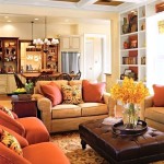 Фото 36: Мягкая мебель для гостиной фото с яркими диванами