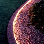 Фото 192: Садовая клумба с подсветкой
