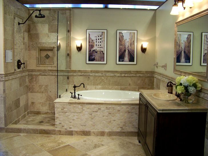 Идеи плитки для пола в ванной