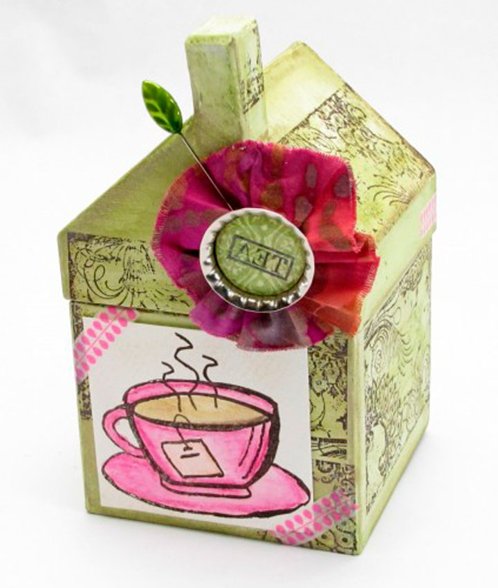 Креативная коробка для чая