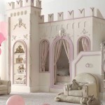 Фото 8: Кровать - замок для детской комнаты для девочек