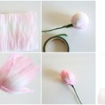 Фото 36: Сделать тюльпаны из гофрированной бумаги своими руками