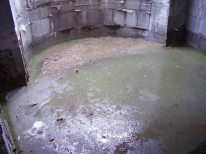 Ошибки внутренней гидроизоляции подвала от грунтовых вод