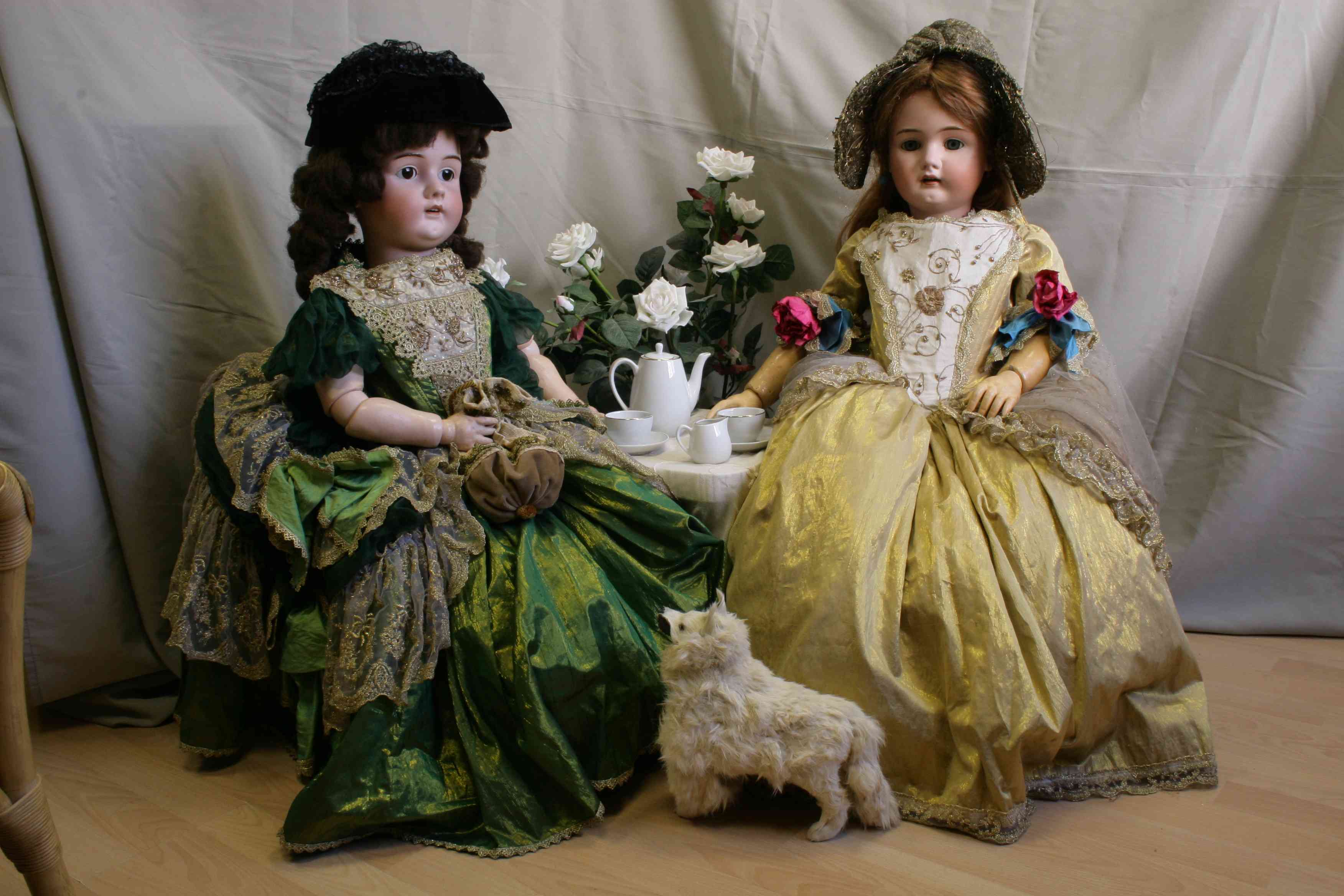 Старинные куклы 