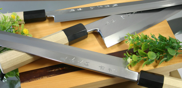 Японские ножи для резки овощей и зелени