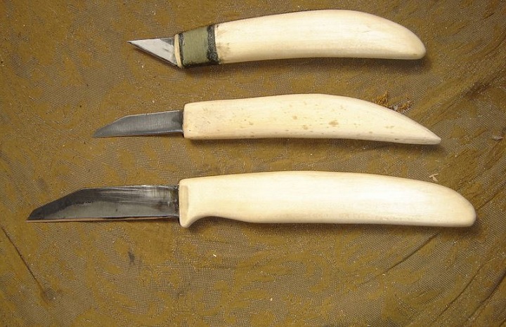 Модификации ножа для резьбы по дереву Богородский