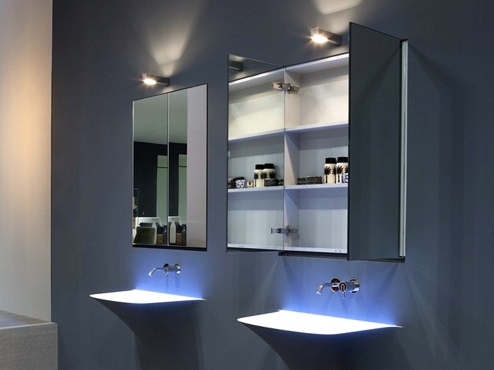Зеркало в ванную комнату с подсветкой 2