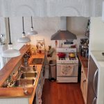 Фото 65: Маленькая кухня - студия