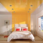 Фото 72: Выделение зоны сна с помощью цвета стен и потолка