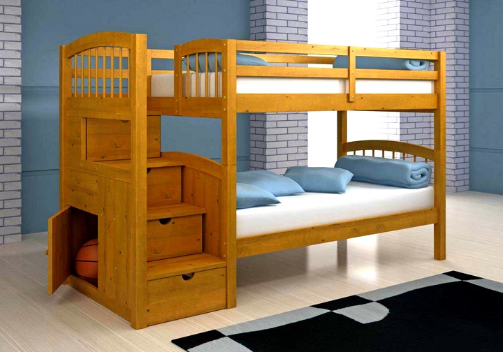 Двухъярусная кровать для детей 2