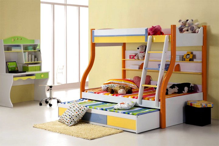 Двухъярусная кровать для детей 3