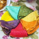 Фото 70: Цветные блины с пищевыми красителями