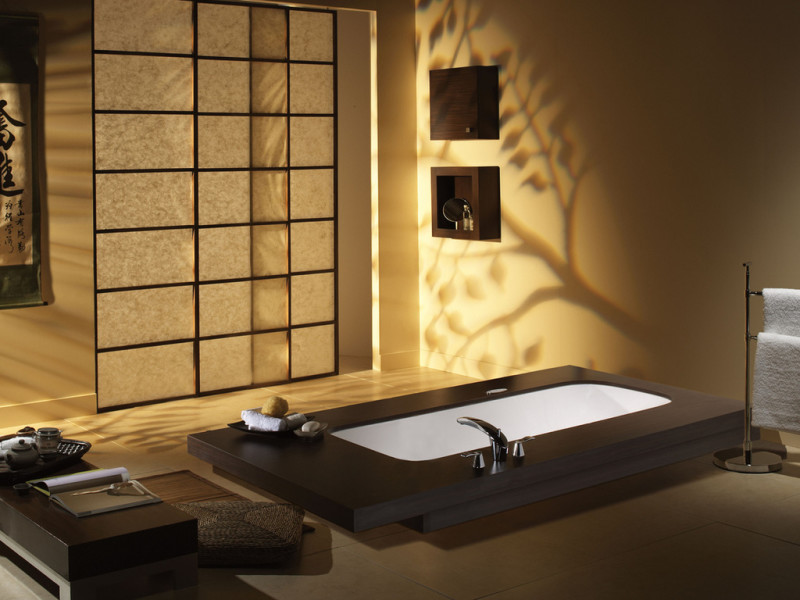 Японский стиль ванной