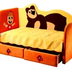Фото 17: Детский диван кровать Маша и Медведь