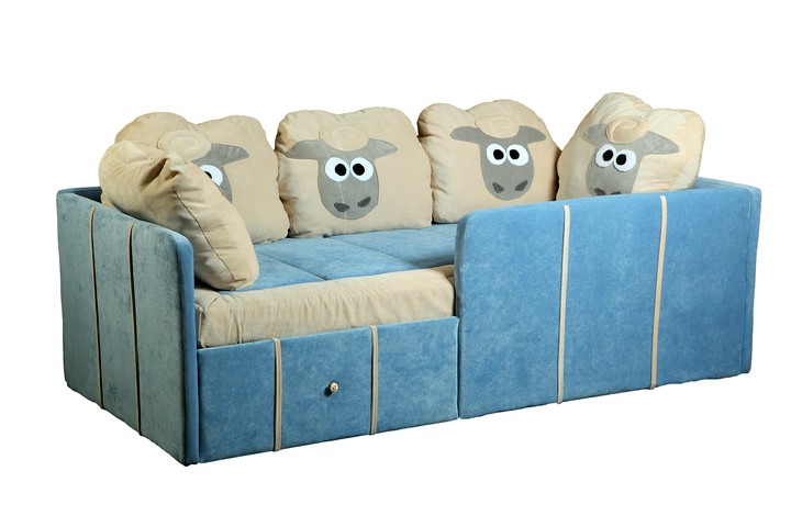 Детский диван-кровать с бортиками (3)