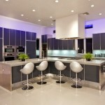 Фото 8: Дизайн потолка на кухне (10)