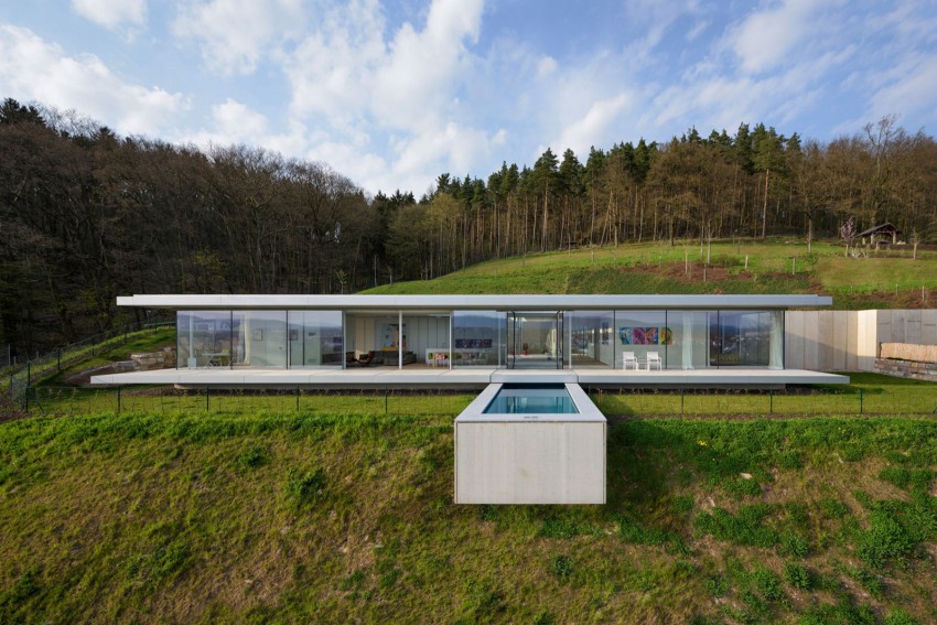 Стеклянный дом в Германии. Идеальная современная вилла