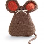 Фото 43: Простая вязаная мышка