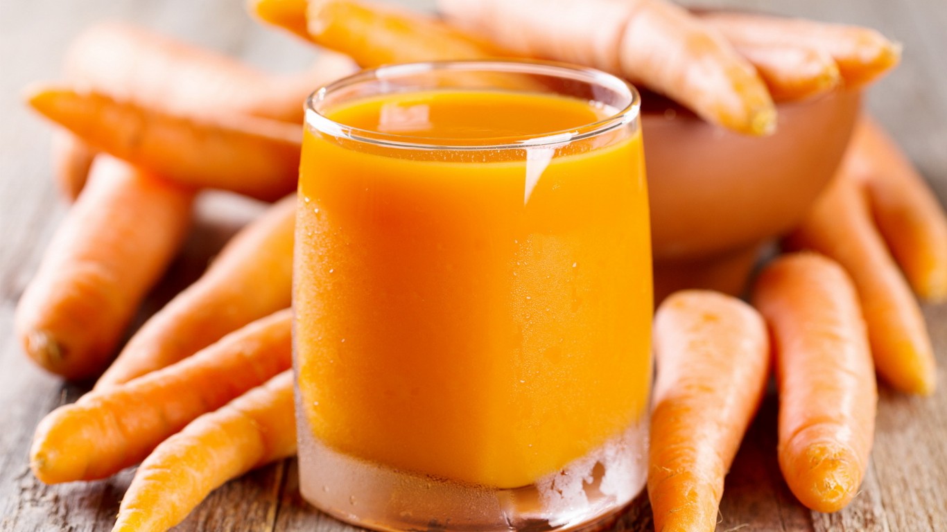 Лекарственный морковный сок