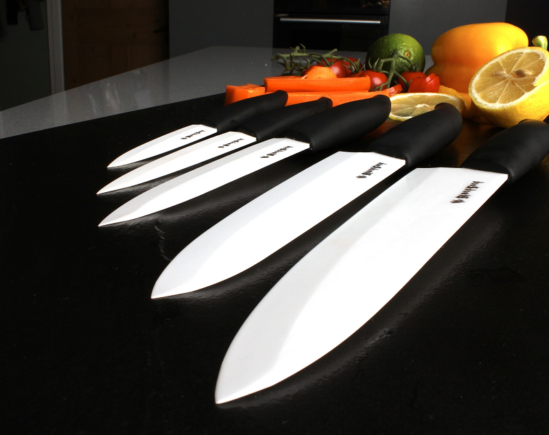 Размеры керамических ножей
