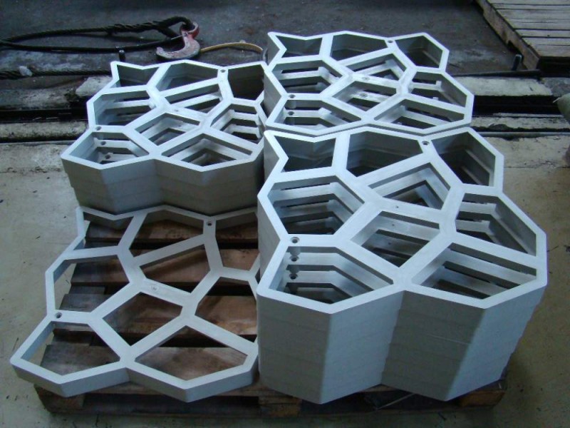 Металлические формы для тротуарной плитки