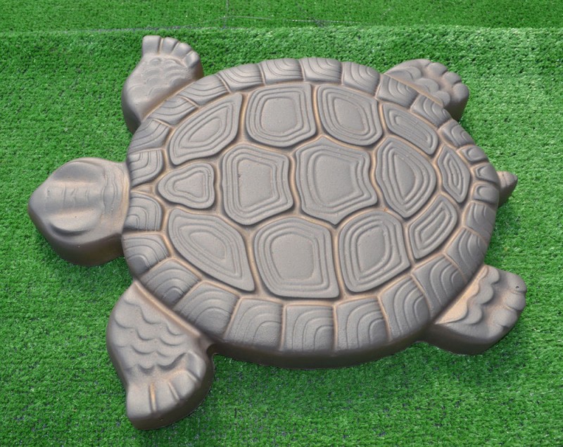Тротуарная плитка в виде черепахи