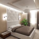 Фото 6: Дизайн спальни освещение